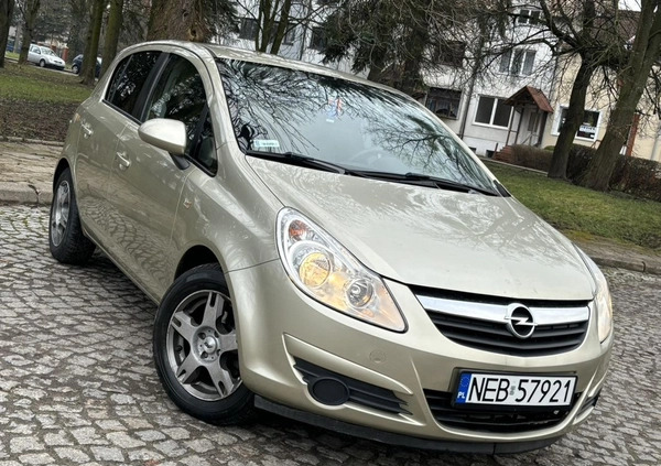 Opel Corsa cena 15900 przebieg: 130190, rok produkcji 2009 z Krzywiń małe 67